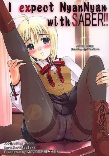 (SC25) [MeroMeroFactory XL (Mochisuke Teru)] I Expect NyanNyan with Saber!! (Fate/stay night)